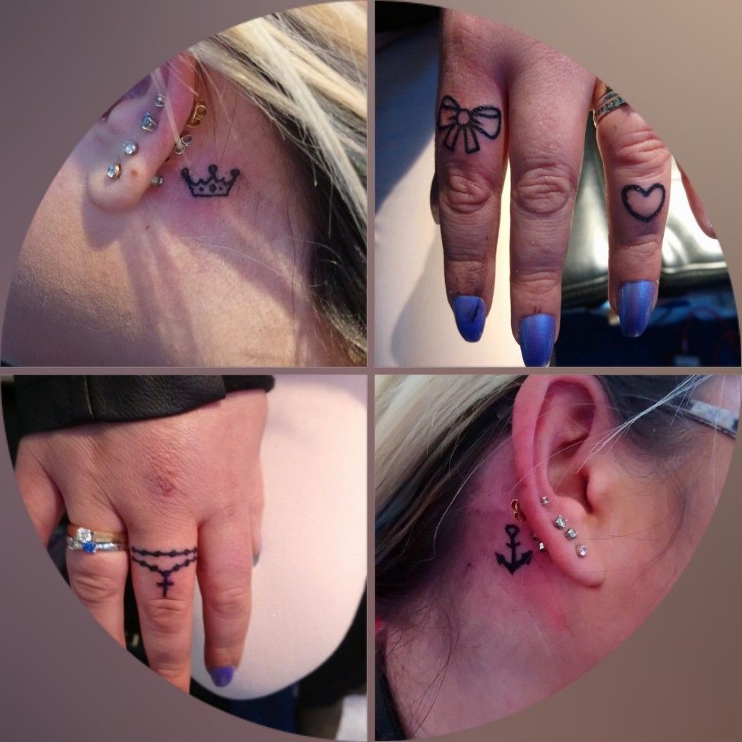 Tattoo uploaded by John D Nguyen (Anu RA) • Matching wine glasses