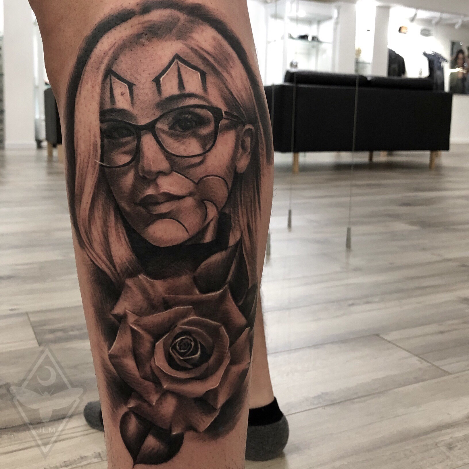 Tattoo Uploaded By Jesse Missman • Portrait Of Clients Wife • Tattoodo