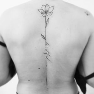 #тату #цветок #trigram #tattoo #flower #inkedsense #tattooist #кольщик 