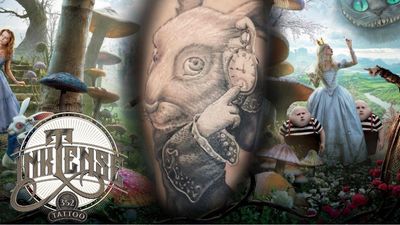 ALICE AU PAYS DES MERVEILLES 👸🏼 Pour plus d’informations contactez nous en message privés 📲, par téléphone 📞 ou directement au studio 🏠 INKTENSE 352 TATTOO STUDIO 2-4 Rue Dr. Herr Ettelbruck 🇱🇺 ☎️ +352 2776 2492 #inktense352tattoo #inktense352 #inktense #ettelbruck #illustration #realist #realistic #realistictattoo #tattoorealistic #blackandgreytattoo #blackandgrey #tattoo #tattoos #tattoostudio #rabbit #aliceinwonderland #aliceaupaysdesmerveilles #disneytattoo #luxembourg #luxembourgtattoo #tattooluxembourg #art #artist #inked #inkedboy #inkedgirl #inkedgirls #tattooed #tattooedboy #tattooedgirl #tattooedgirls