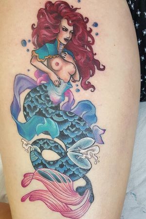 #tattoo #tattoolife #tattooart #mermaidtattoo #envyneedles #rosewatertattoo #tattoos #tattooartist #art #ink #inked #lynntattoos #inkedmag #portland #portlandtattooers #portlandtattoo #pdx #pdxartists #pdxtattooers #pdxtattoo #tattooed #tatsoul #fusiontattooink #fkirons #bestink #vegan #tattoosnob #stencilstuff #crueltyfree #eternalink