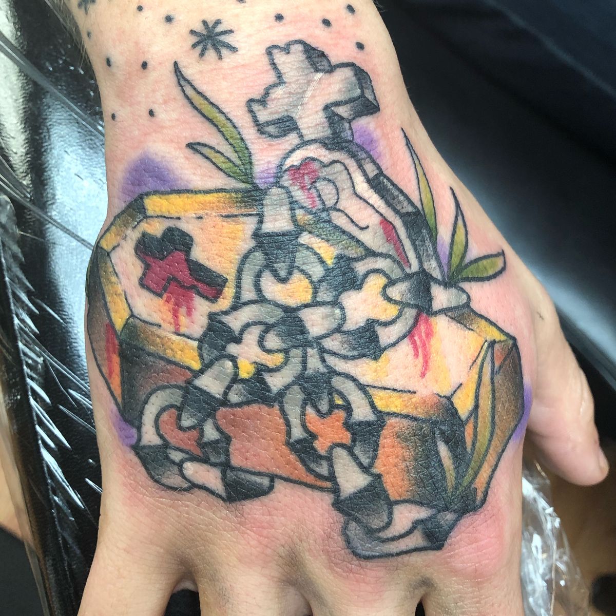 Tattoo uploaded by Trent Parsley • Custom hand jammer traditional 