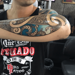 Primeiro lugar “melhor tribal” tattoo week rio 2018. Maori