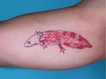 Tattoo by Oozy #Oozy #axolotltattoos #axolotl #animal #nature #amphibian #walkingfish #oceanlife #oceancreature