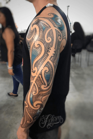 Primeiro lugar “melhor tribal” tattoo week rio 2018 