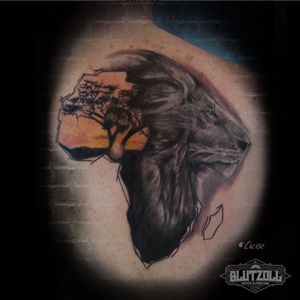 #lion #africa #realistic #customtattoo #blutzoll