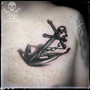 ein #anchortattoo im #blackngrey Style...⠀⠀⠀ . 📷@crazy.ink.tattoo.berlin . Infos wie immer 017627112764 auch WhatsApp...⠀⠀ . https://crazy-ink-tattoo.de . https://facebook.com/crazy.ink.tattoo.berlin . https://instagram.com/crazy.ink.tattoo.berlin . https://plus.google.com/+CrazyInkTattooBerlin . . . . #tattoo #tattoos #berlin #tattooberlin #berlintattoo #tattoomoabit #tattooshopberlin #crazyink #crazyinkberlin #crazyinktattoo #crazyinktattooberlin #tattoist #berlintattooer #bodyart #berlintattooartist #berlintattooartists #theclasspen #tattooart #tattooideas #blackandgreytattoos #blackandgreytattoo #anchortattoos #sailortattoo #chesttattoo #menwithtattoo #realistictattoo #3dtattoo #blacktattoo