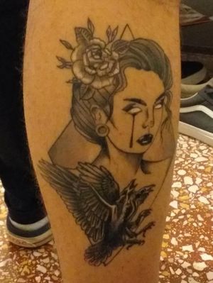 #neotrad #neotraditional #neotraditionaltattoos #girl #ink 