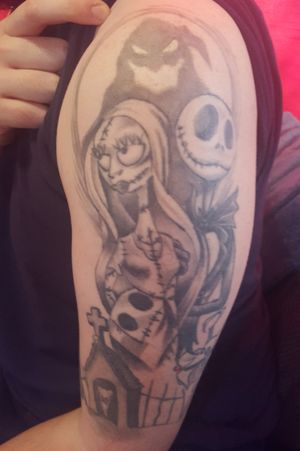 Nightmare Before Christmas, still got more to add to it