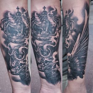 Black and grey project by alfonso at Mechanical Rose Tattoo studio in El Centro, CA