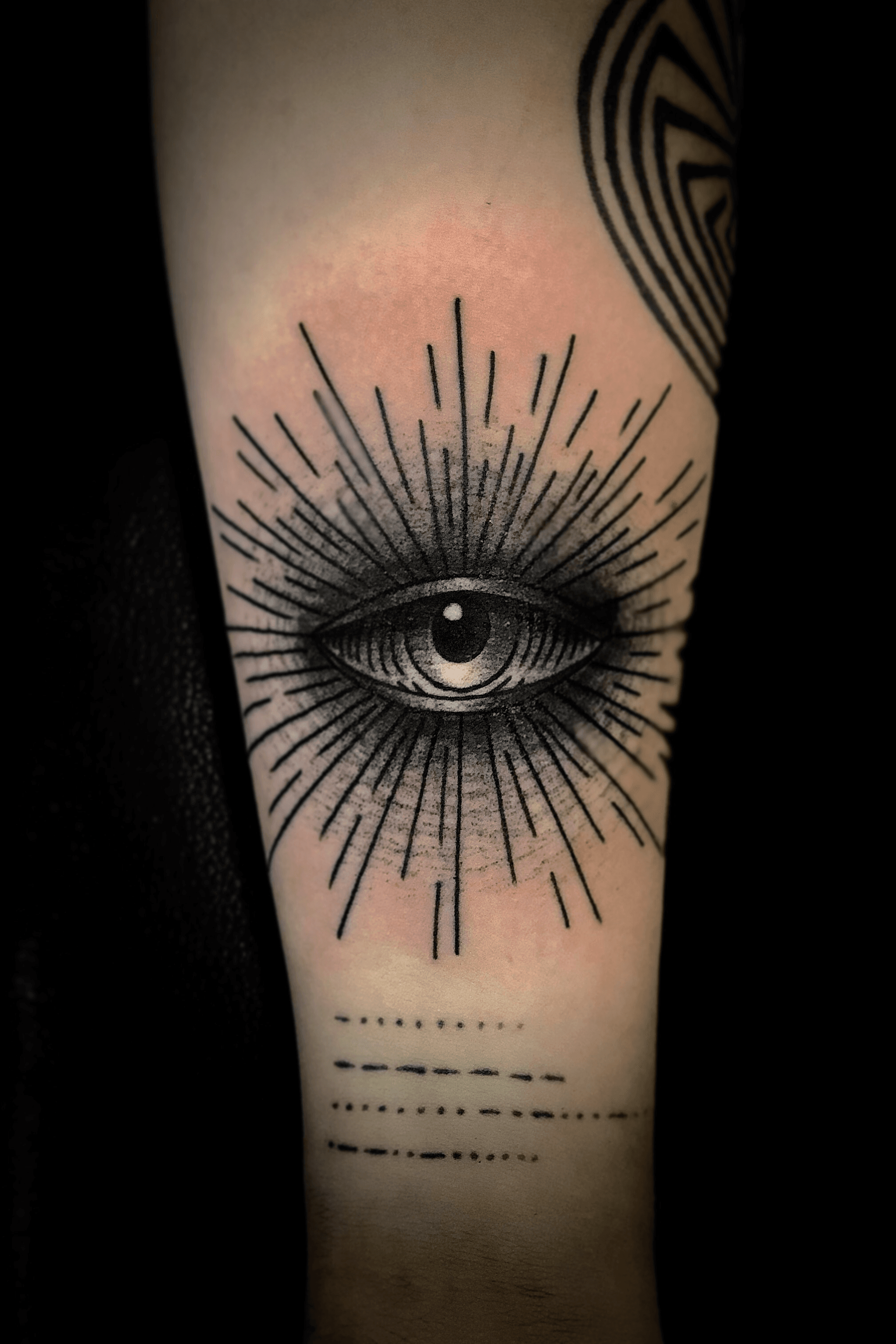 Tattoo uploaded by Eric Aguilar • All Seeing Eye Forearm Tattoo • Tattoodo