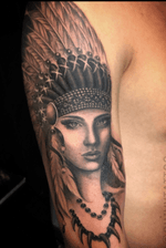 Guivy Hellcat - Art For Sinners - Geneva #guivy #tattoo #geneve #geneva #switzerland #tatouage #suisse #tatoueur #nativeamerican #cheyenne #portrait #tatuaje #tatuagem #inspiration #girly #woman #girl #sleeve #blackandgrey #realism #feather 