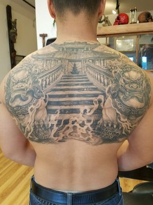 Foodogs and temple back piece 