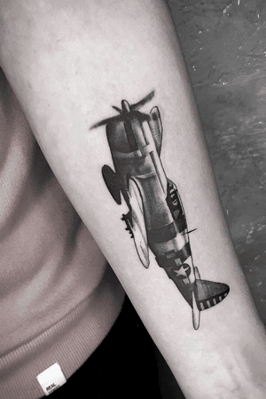 P-47 Thunderbolt :: . 人生第一刺 謝謝一路上給我幫助的人們 . @synthetictattoo #Synthetictattoo #taipei #tattoo #tattoos #tattooartist #inked #ink #tattooart #tattoodesign #art #artwork #bodyart #tattooist#p47