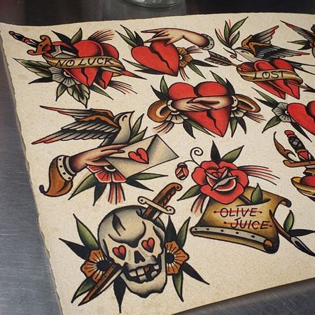 Flash tattoo