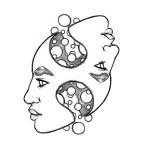Duality #duality #personal #head #ball #floating Designs by Alex Velazquez @x2creator