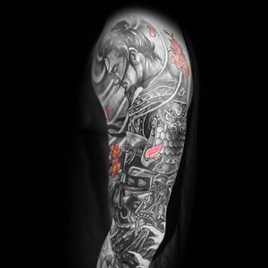 Japanese Full Sleeve Tattoo, Great Artwork By the World's Best Tattoo Artists. Great Service, Using Fusion Ink and Eternal Ink, Top Artist and Great Price Friendly Staff and an Hygienic Work Place. Inked in Asia Patong