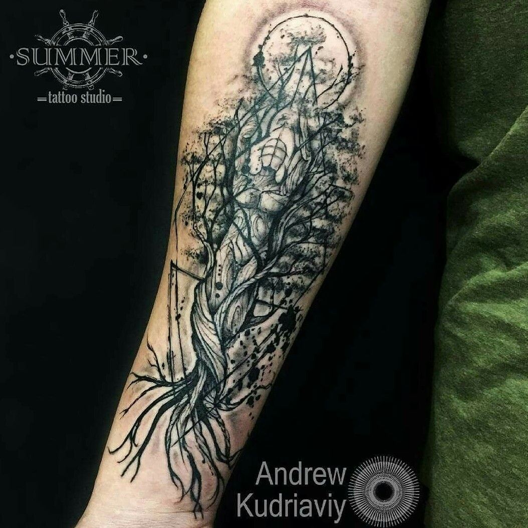 Tree Spirits  Studio Ghibli tattoo  Ghibli tattoo Nerdy tattoos Tattoos