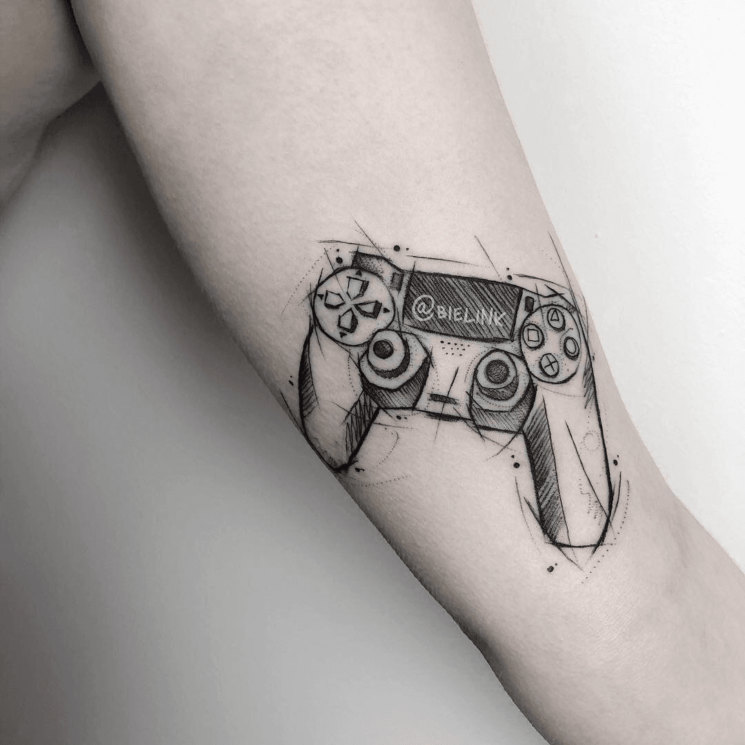 Atari controller tattoo | Gaming tattoo, Cool tattoos, Tattoos