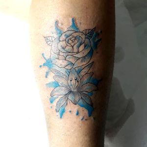 Aquarela 🍁🌻🌹🌺..#tattoo #tattoo2me #intenze #ink #tattoo #Tattoodo #designs 