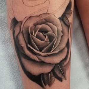 This is a healed picture of a rose that I had done.  Healed pictures are what matter! 👍👍