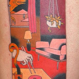 Tatuaje de Brindi #Brindi #LeMondialDuTatouage ## LeMondialDuTatouage2019 #Paris #France #tattooconvention