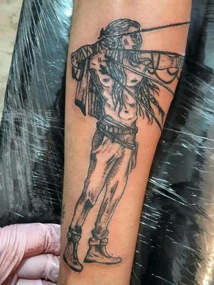 Diseño original hecho por @guillencardenasluis Tatuaje hecho por mi ♡#tattoodesign #tattooedboy #tattoo #originaldesign #originaltattoo #elf #arrows #ink #Aradisa #mexicantattooartist #MexicoCity 