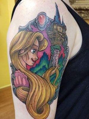 Rapunzel tattoo