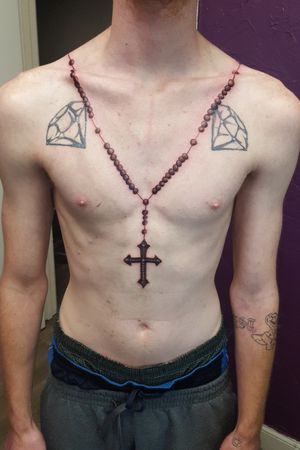 Freehand rosary.more to be continue
