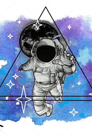 My illustration about spaceman # spaceman #space #illustration #tattooart #tattoodesign #borabayir #inked 