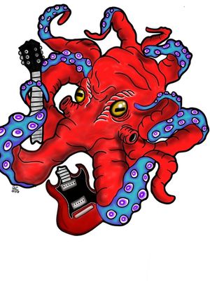 Guitar Octopus 