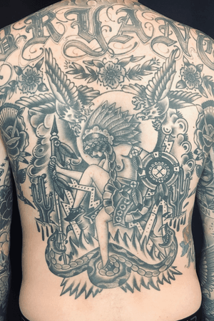 Back piece completed in 2016
