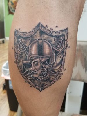 Raiders tattoo 