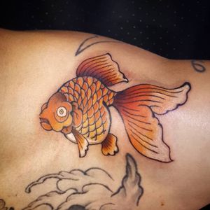 #goldfish #goldfishtattoo #KoreanArtist 