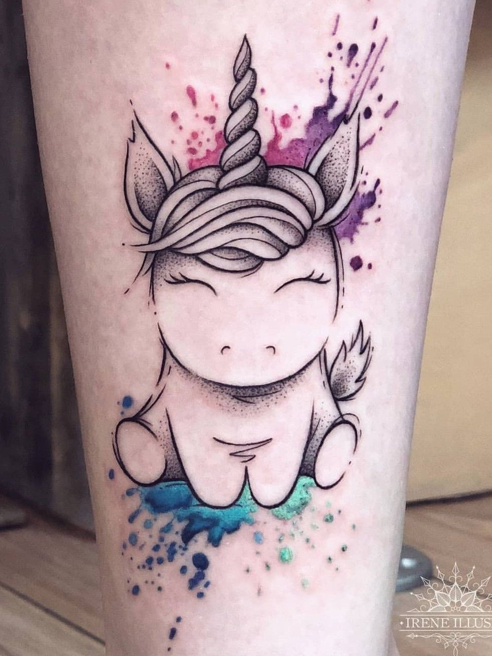 66 Beautiful Unicorn Tattoos And Meanings
