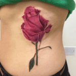 Rose...#rose #rosetattoo #colortattoo #flowertattoo #inked #inkedup #tattooartist #tattooart #tattoostudio #panamatattoo 