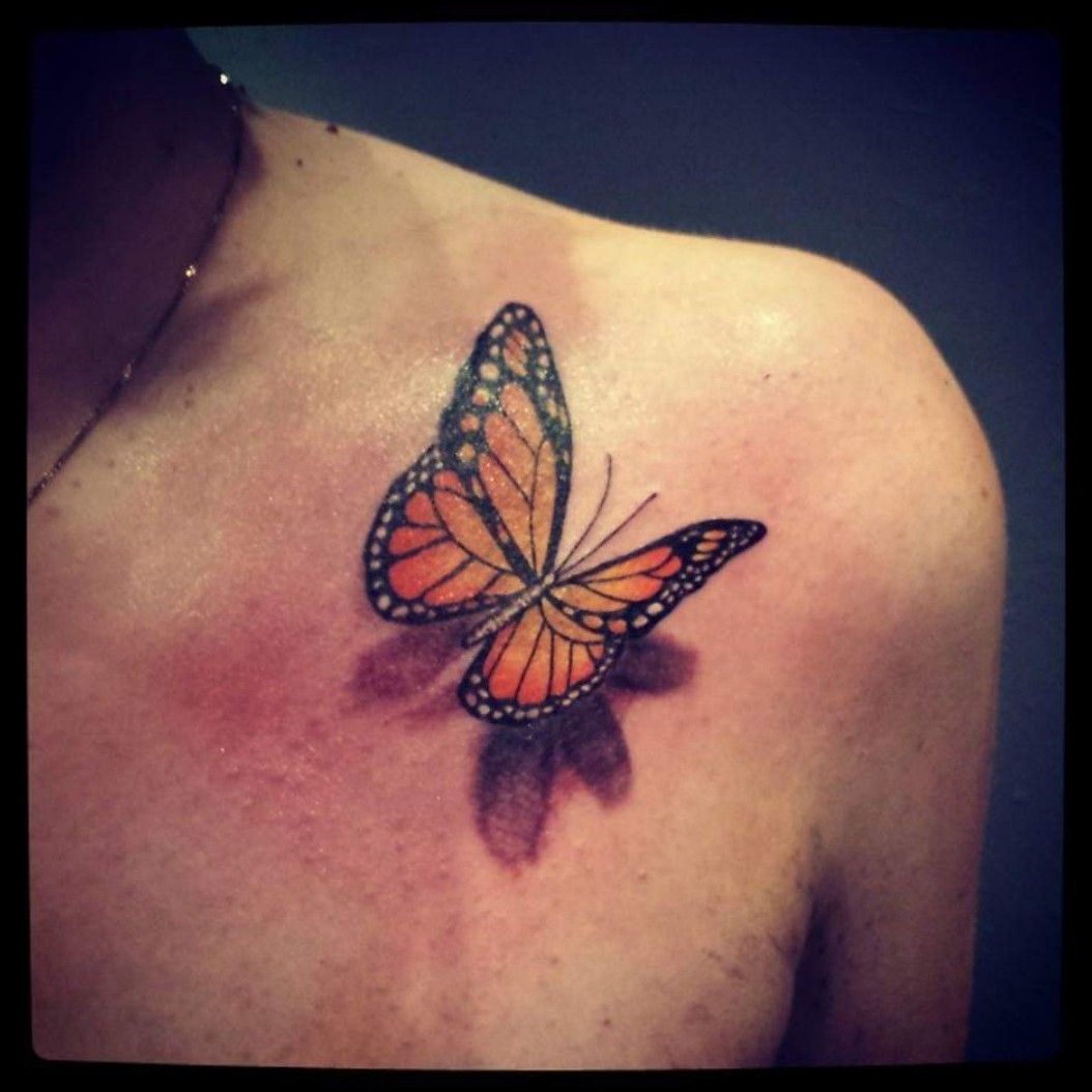 Aces Over Eights Tattoo  Everybodys favorite drop shadow butterfly Done  by jbrucetattoos butterflytattoo petaluma Pinterest  Facebook