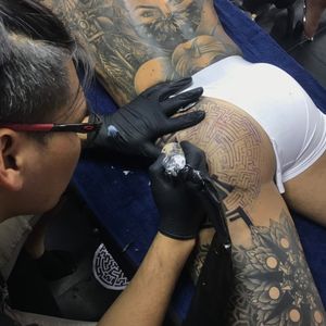 Khun Aun Tattoo, Excellent Art By the World's Best Tattoo Artists. Fantastic Service, We Use Fusion Ink and Eternal Ink, Great Artists and Great Price, Friendly Staff and an Clean, Hygienic Work Place. Inked in Asia Patong, Phuket, Thailand