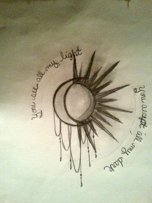 Still a work in progress but not much more! Me and my best friend are gonna getvthis tattooed!