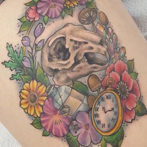 Alice in wonderland#tattoo #tattoolife #tattooart #saniderm #envyneedles #rosewatertattoo #tattoos #tattooartist #art #ink #inked #lynntattoos #inkedmag #portland #portlandtattooers #portlandtattoo #pdx #pdxartists #pdxtattooers #pdxtattoo #tattooed #tatsoul #fusiontattooink #fkirons #bestink #vegan #tattoosnob #aliceinwonderland #crueltyfree #eternalink