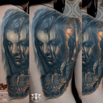 #tattooart #ink #realism #realistic #color #colorful #inked #realistictattoo #colortattoo #inkedgirl #tattooed #tattooedgirls #girlwithtattoos #healed #women #face #cat #MirelTattoo #mireltattooartgallery #DumitruTodirica #portrait #Tattoodo 