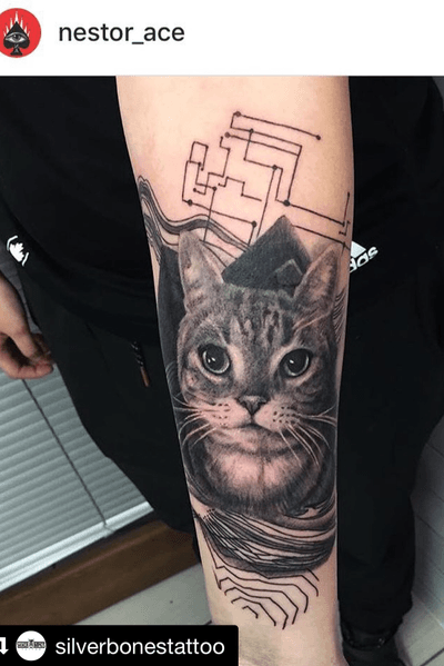 A little memorial for her cat #cat #catlover #realism #tattoos #tattoo #tatted #tattooed #tattooartist #tattooer #animals #ink #inked #ink361 #inkaddict #girlswithtattoos #vanlife #vancity #vancitybuzz #westcoast #seattle #art #bestoftheday @silverbonestattoo @nestor_ace #mainstreetvancouver #newshop #tattooshop