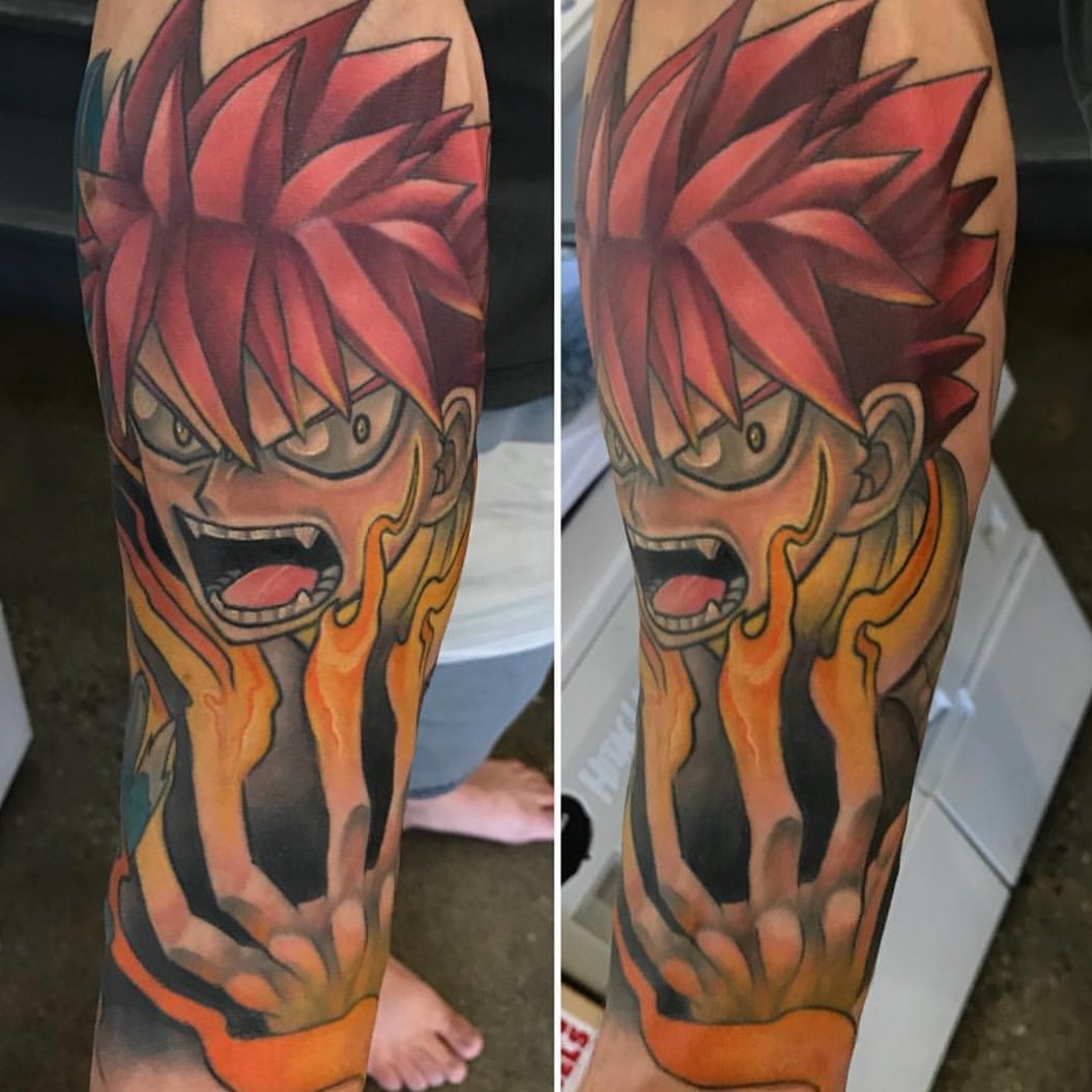 Natsu Dragneel's Dragon Tattoo, Fairy Tail