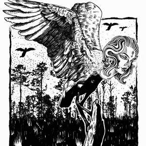 Rember Tattoos : Tattoos : Original Art : Black and Grey Realism Harpy Eagle