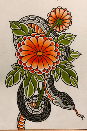 Flower snake
