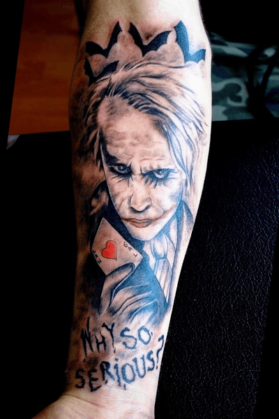 joker#tattoo#batman
