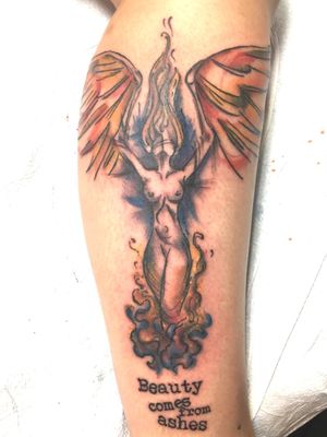 Phoenix Tattoo ❤️ Divorce Tattoo