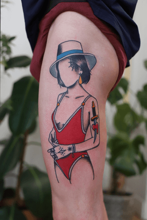 #PatrykHilton #girlwithtattoos #tattoo #contemporarytattoos #red #tattooing #tattoos #sexy 