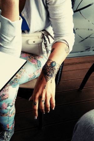 lace#tattoo#wristtattoo 