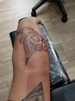 First polynesian tattoo
